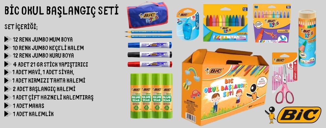 Bic Okul Başlangıç Seti